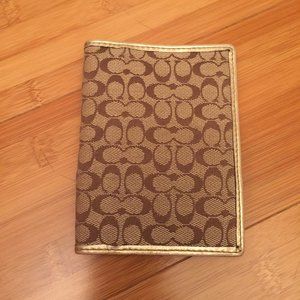 Coach Passport Holder